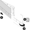 Сет: Инсталляция LEMARK PENEDA + кнопка смыва BIT хром матовый + унитаз FLOREX белый глянец 100803421